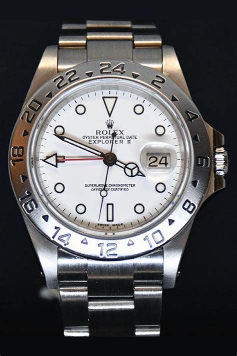 rolex explorer 2 16570 quadrante bianco|REVIEW: The Rolex Explorer II ref. 16570 .